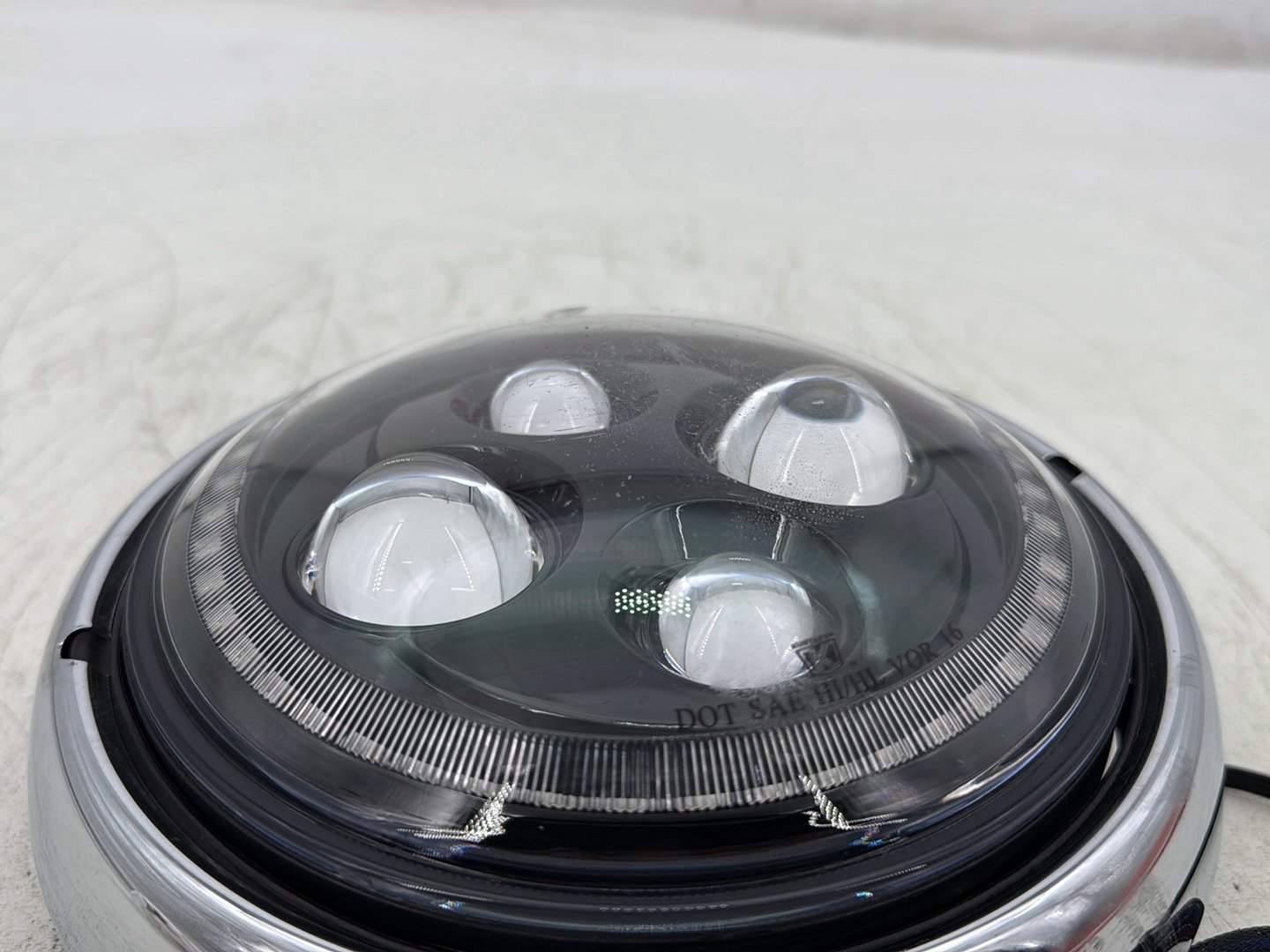 07 Harley Electra Glide Touring Ultra OEM Headlight Headlamp Head Lamp Light LED