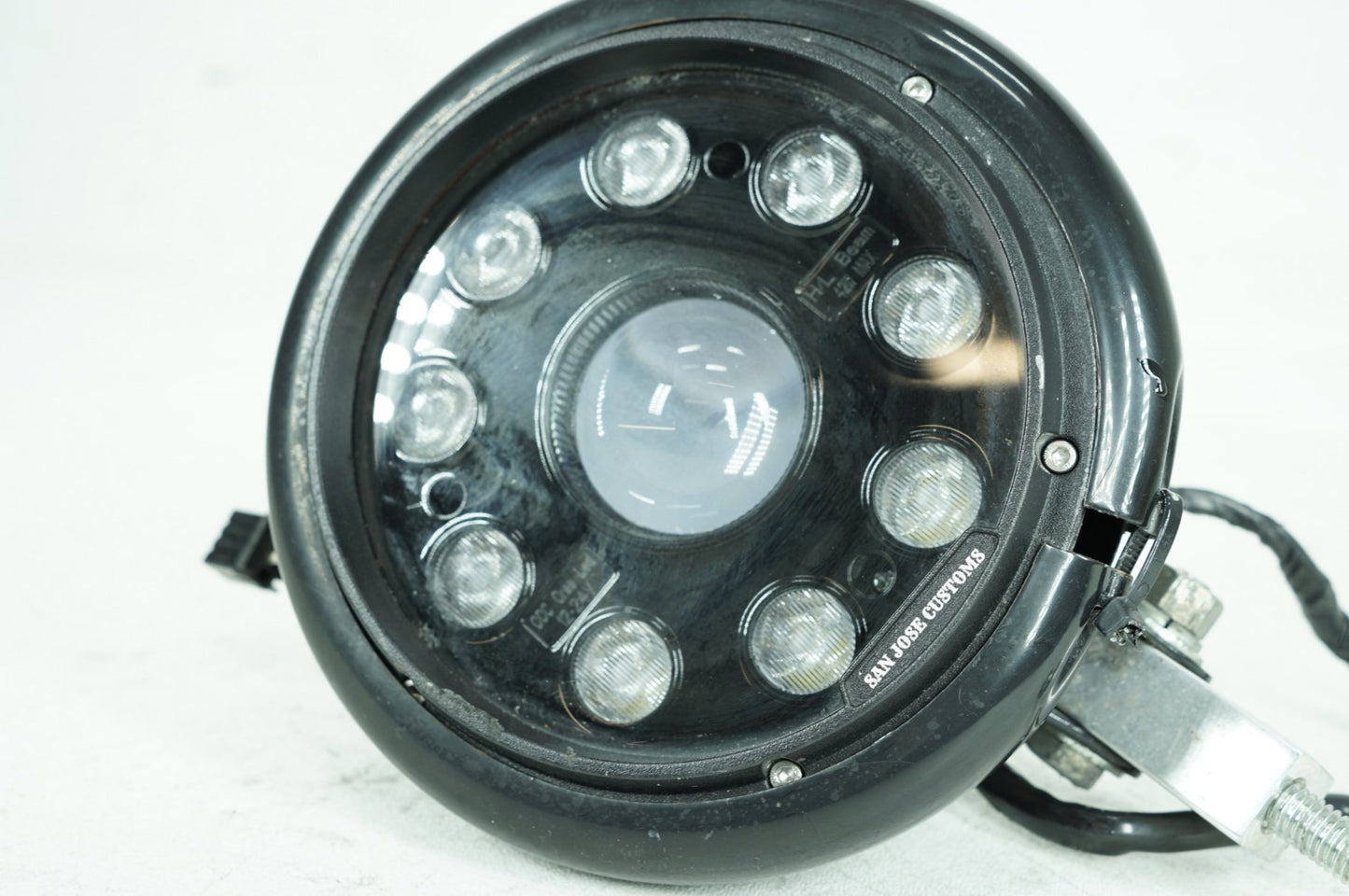 2007 - 2016 Harley-Davidson Dyna Super Glide Custom Headlight Headlamp Head Lamp Light LED 69356-06