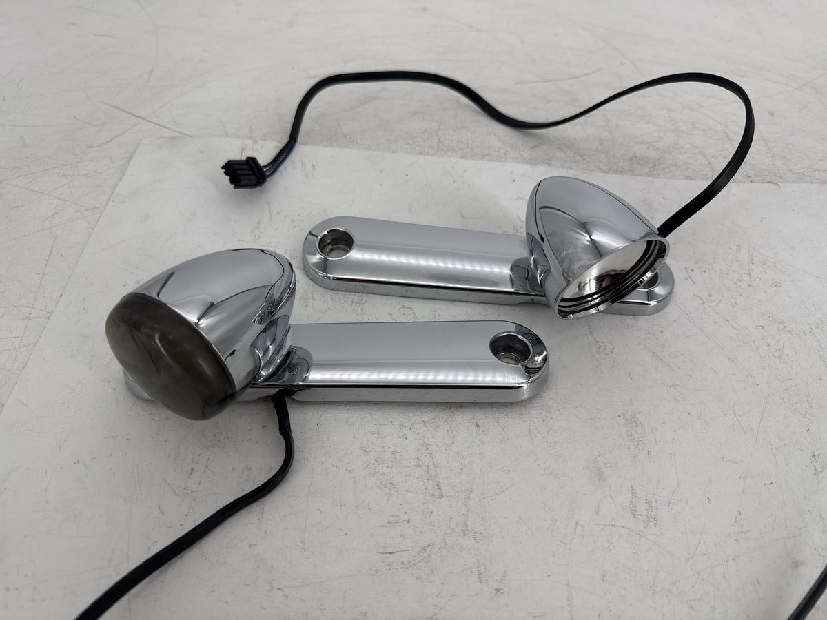 13 Harley Street Glide Touring FLHX OEM Front Left Right Turn Signal Indicators