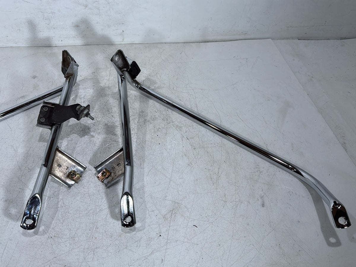 11 Harley Road Glide Touring FLTRX OEM Rear Left Right Saddlebag Guard Rails Bar