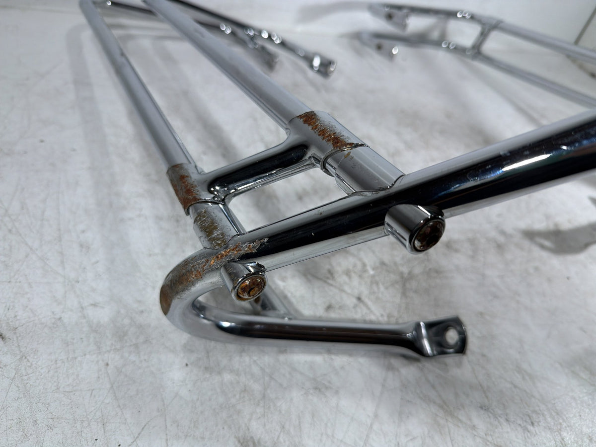 2006 Harley Electra Glide Touring Classic OEM Rear Left Right Saddlebag Guard Rails Bar