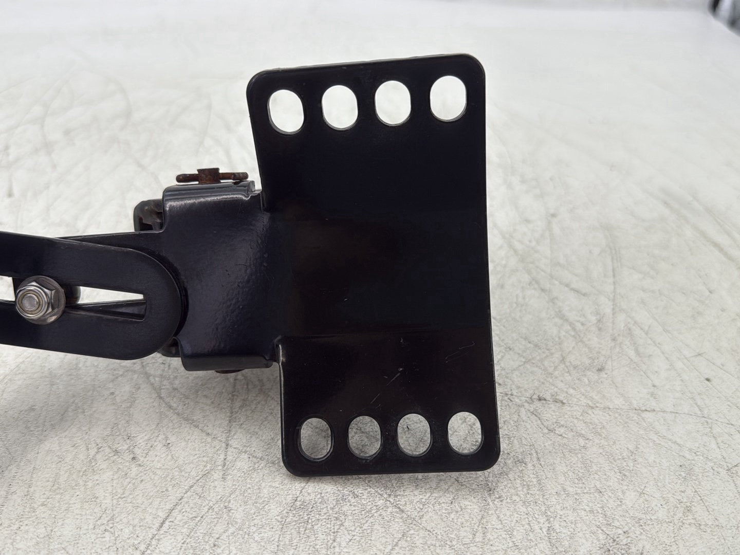 2016 Harley Road King Touring FLHR OEM Front Driver Rider Backrest Bracket Mount