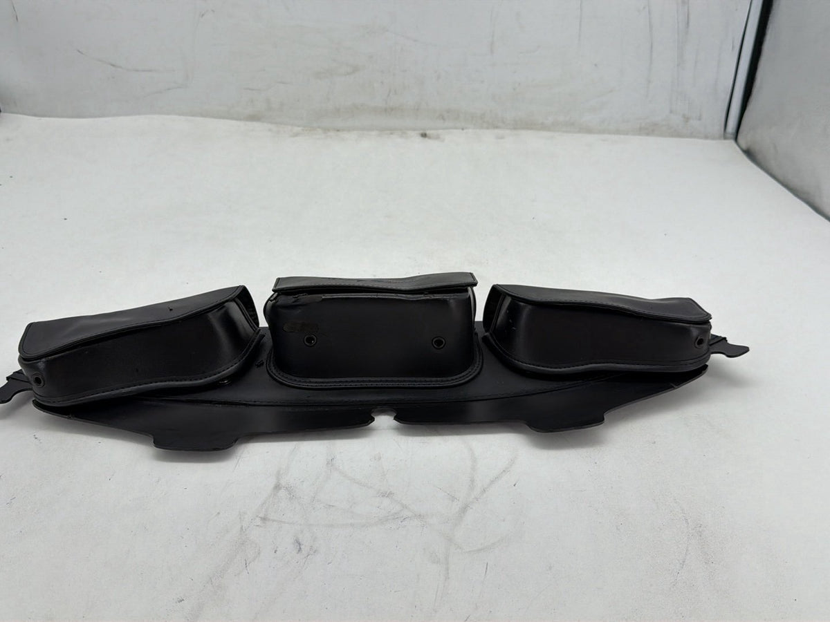 2007 Harley Street Glide Touring FLHX OEM Front Onboard Tool Bag Leather Storage