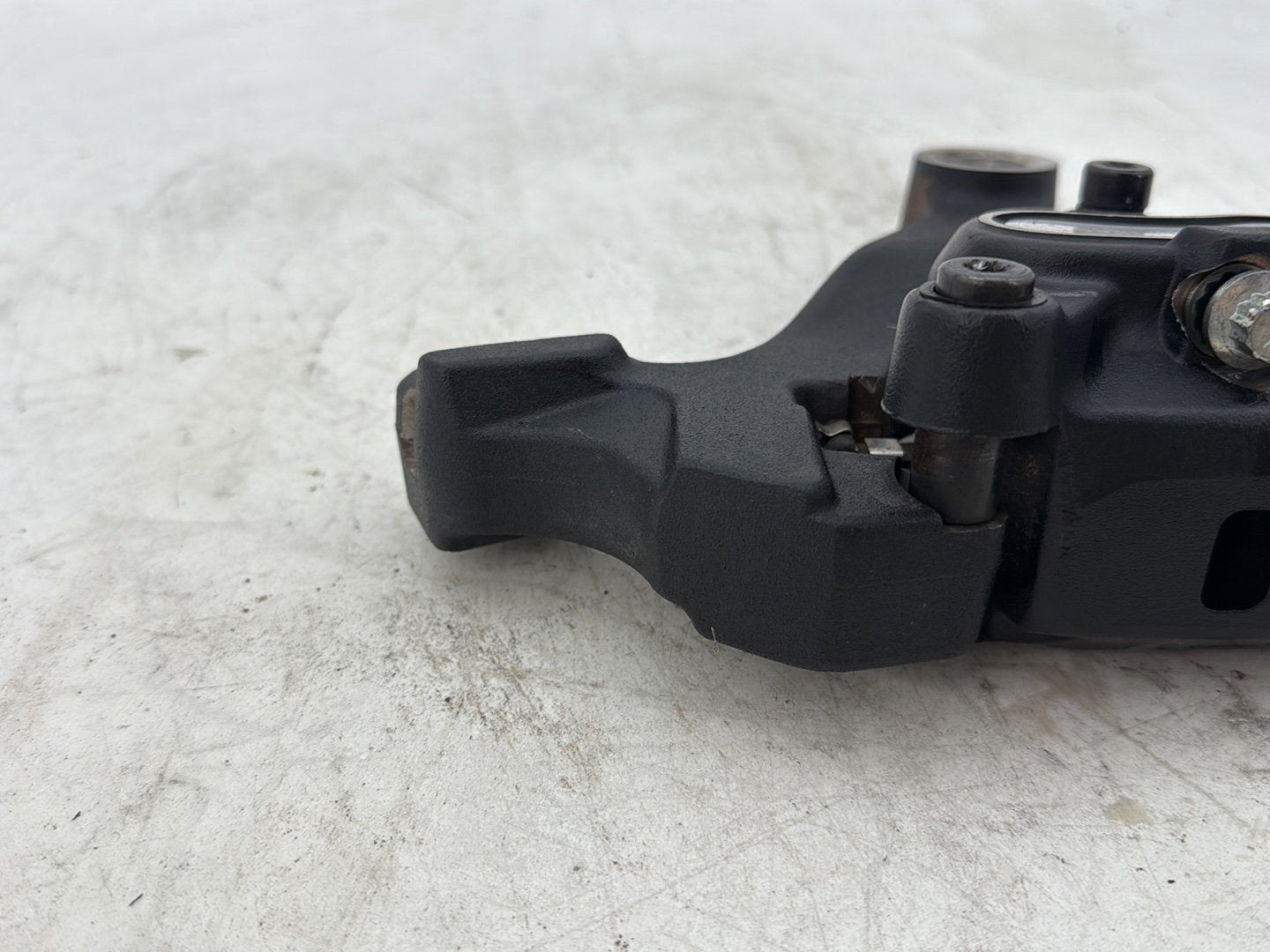 2012 Harley Dyna FXDF Fat Bob OEM Rear Back Brake Caliper w/ Bracket