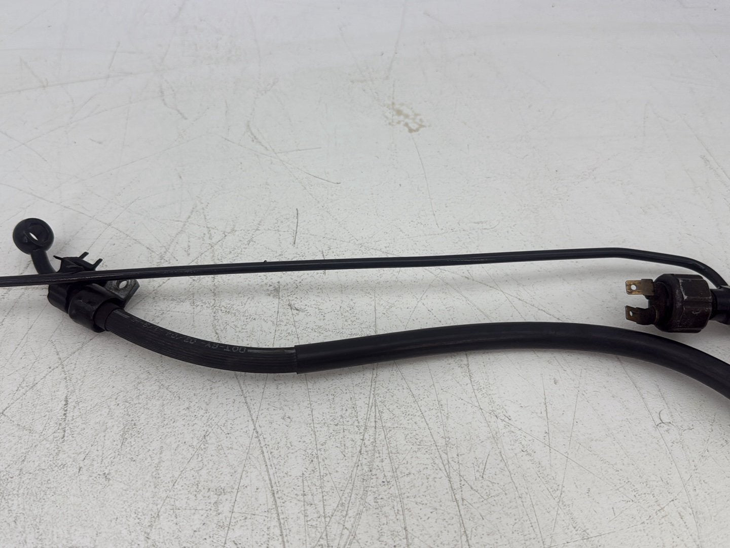 2004 Harley Road King Touring Custom FLHRSI OEM Rear Brake Hose Line Pipe