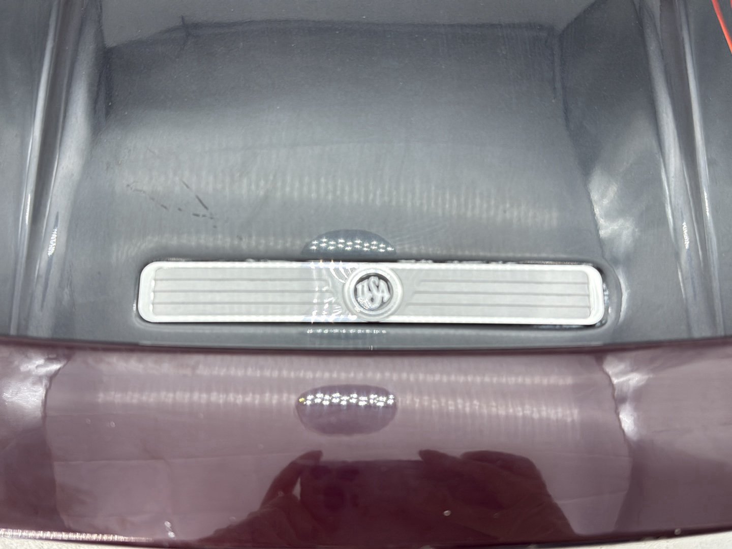 2005 Harley Electra Glide Touring Ultra FLHTCUI OEM Rear Passenger Backrest Cushion Pad