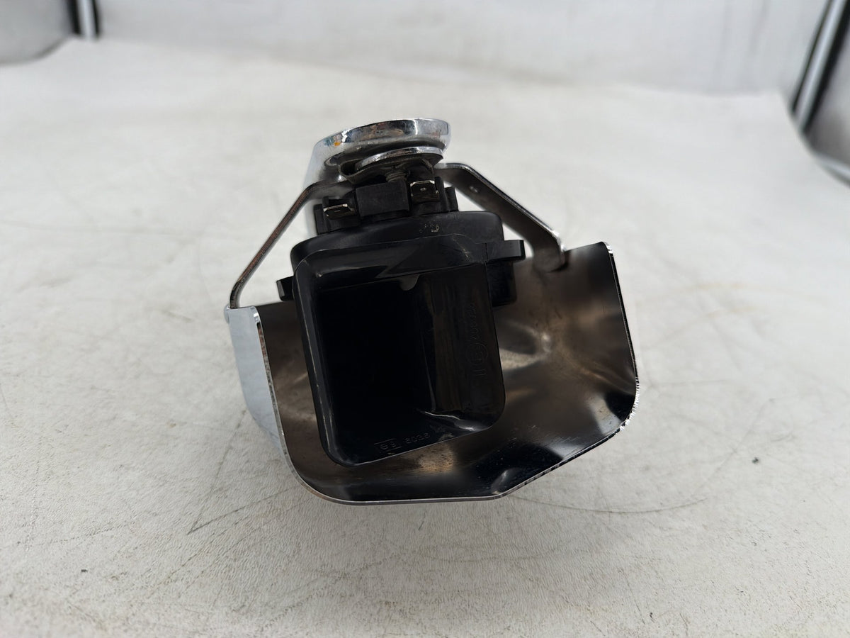 2009 Harley Electra Glide Touring CVO Eagle OEM Horn Signal Klaxon Chrome Cover