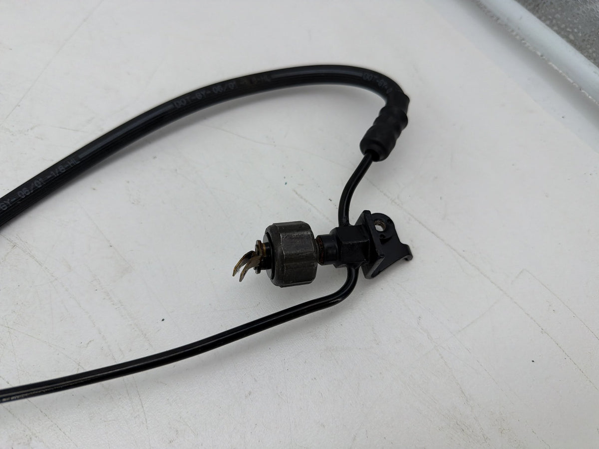 2001 Harley Softail Deuce FXSTD OEM Rear Brake Hose Line Pipe