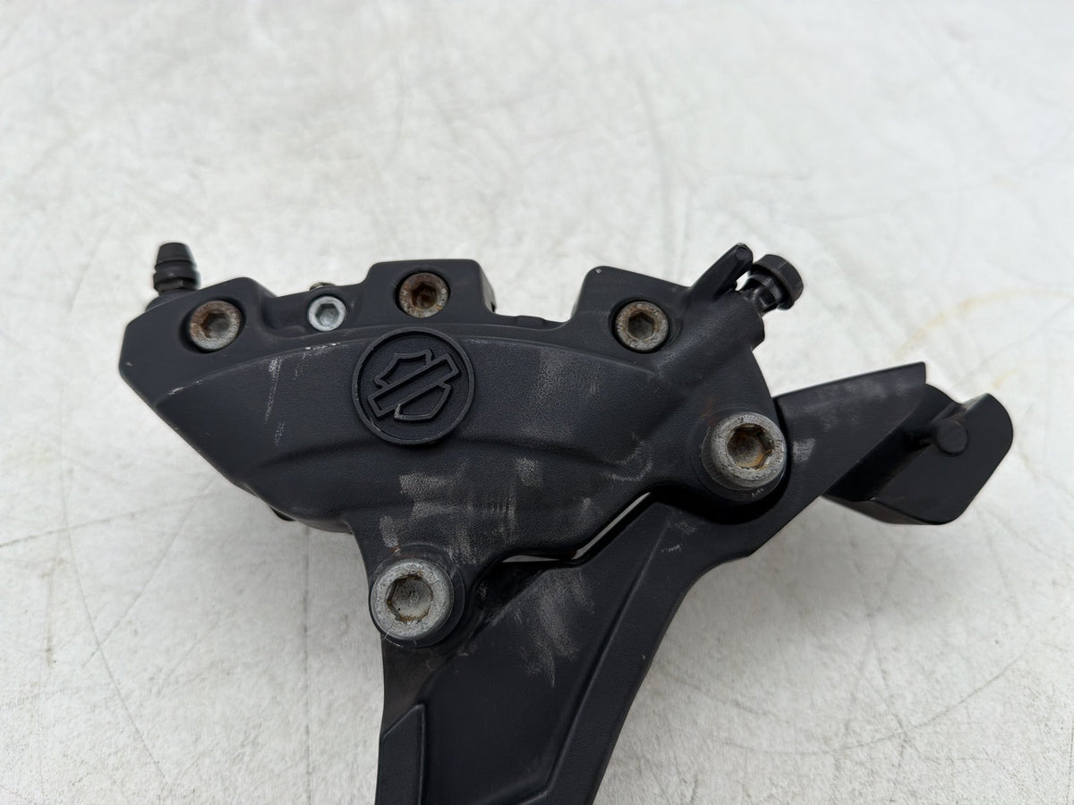 09 Harley Electra Glide Touring CVO Eagle OEM Rear Back Brake Caliper w/ Bracket