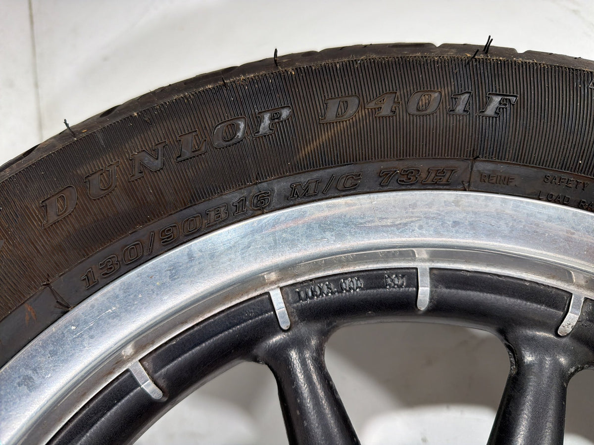 2006 Harley Electra Glide Touring Classic OEM Front & Rear Wheel Rim Tire 16"