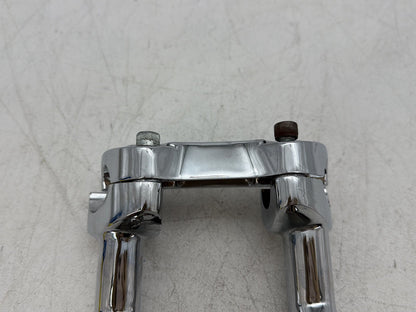 2001 Harley Sportster 883 Hugger XLH883 OEM Front Handlebar Riser Top Clamp Chrome