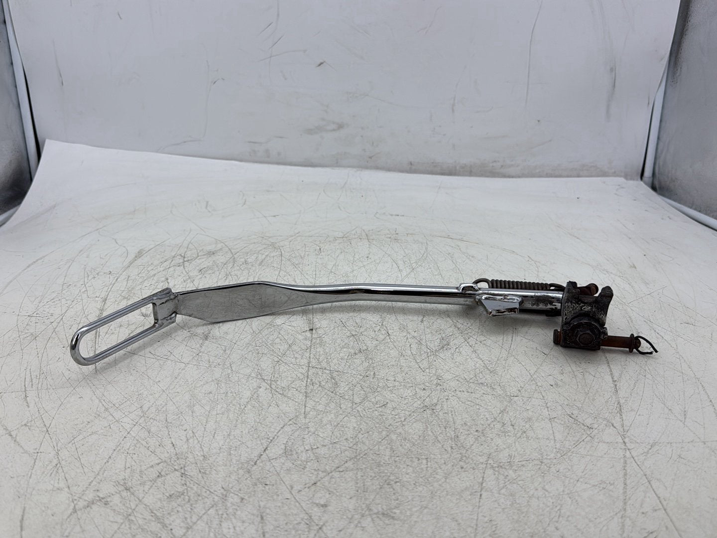 2012 Harley Dyna Super Glide Custom FXDCI OEM Left Side Jiffy Kick Stand & Spring