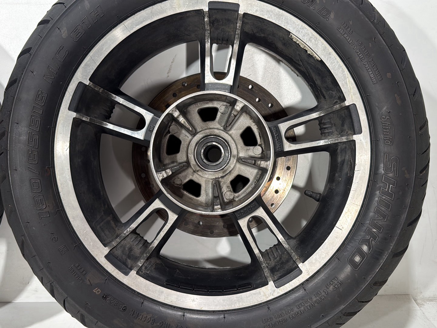 2015 Harley Road Glide Touring FLTRXS OEM Front & Rear Wheel Rim Tire