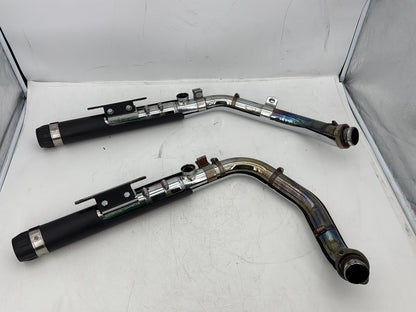 2006 Harley Sportster XL883C 883 Custom OEM Exhaust Header Pipes Muffler