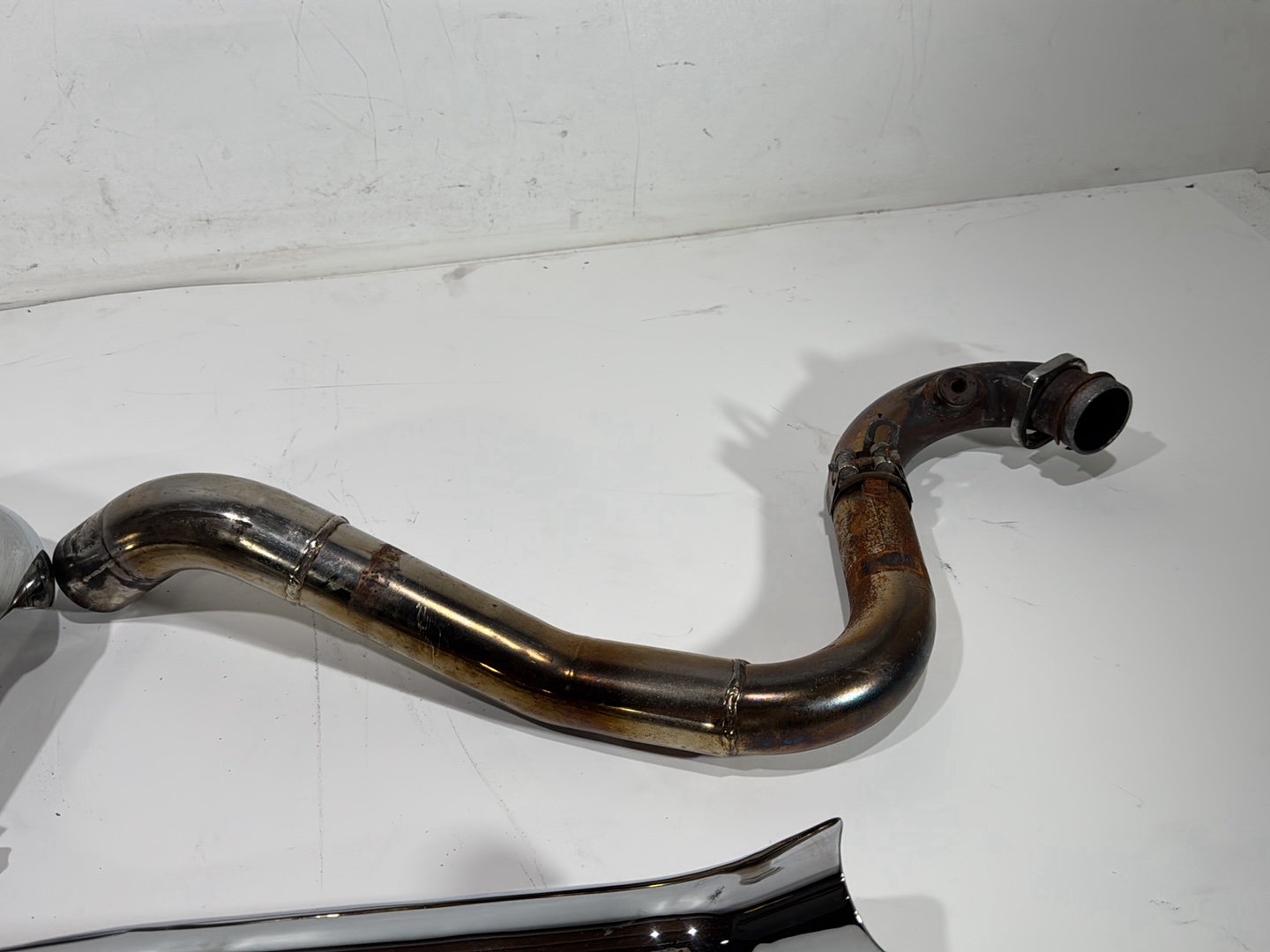 2006 Harley Street Glide Touring FLHXI OEM Exhaust System Header Pipe