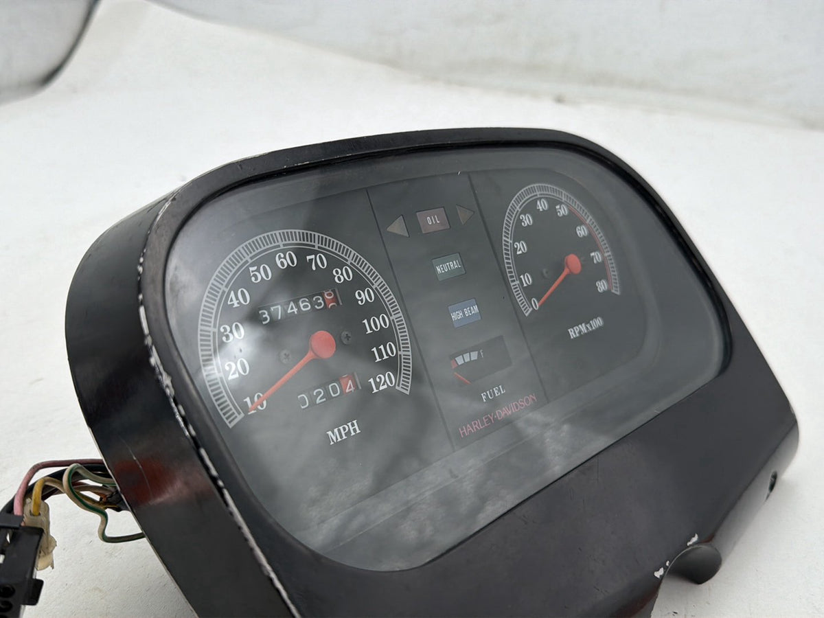 1990 Harley Electra Glide Touring Sport OEM Speedo Tacho Speedometer Tachometer Gauges