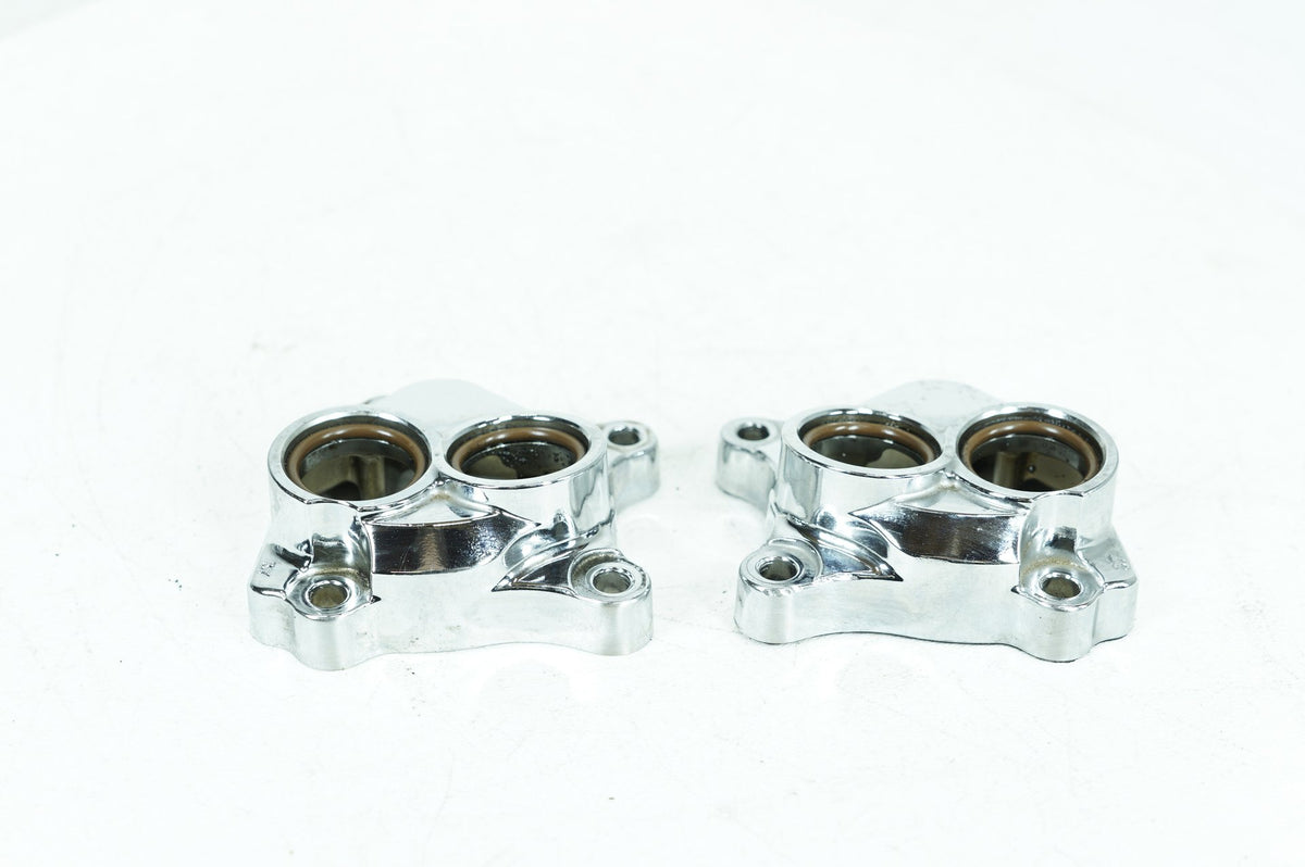 2008 Harley Dyna FXDC Super Glide Custom OEM Tappet Engine Lifter Chrome Covers