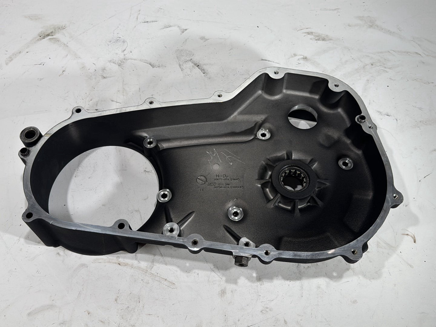 2015 Harley Electra Glide Touring Ultra Low OEM Inner Primary Clutch Cover