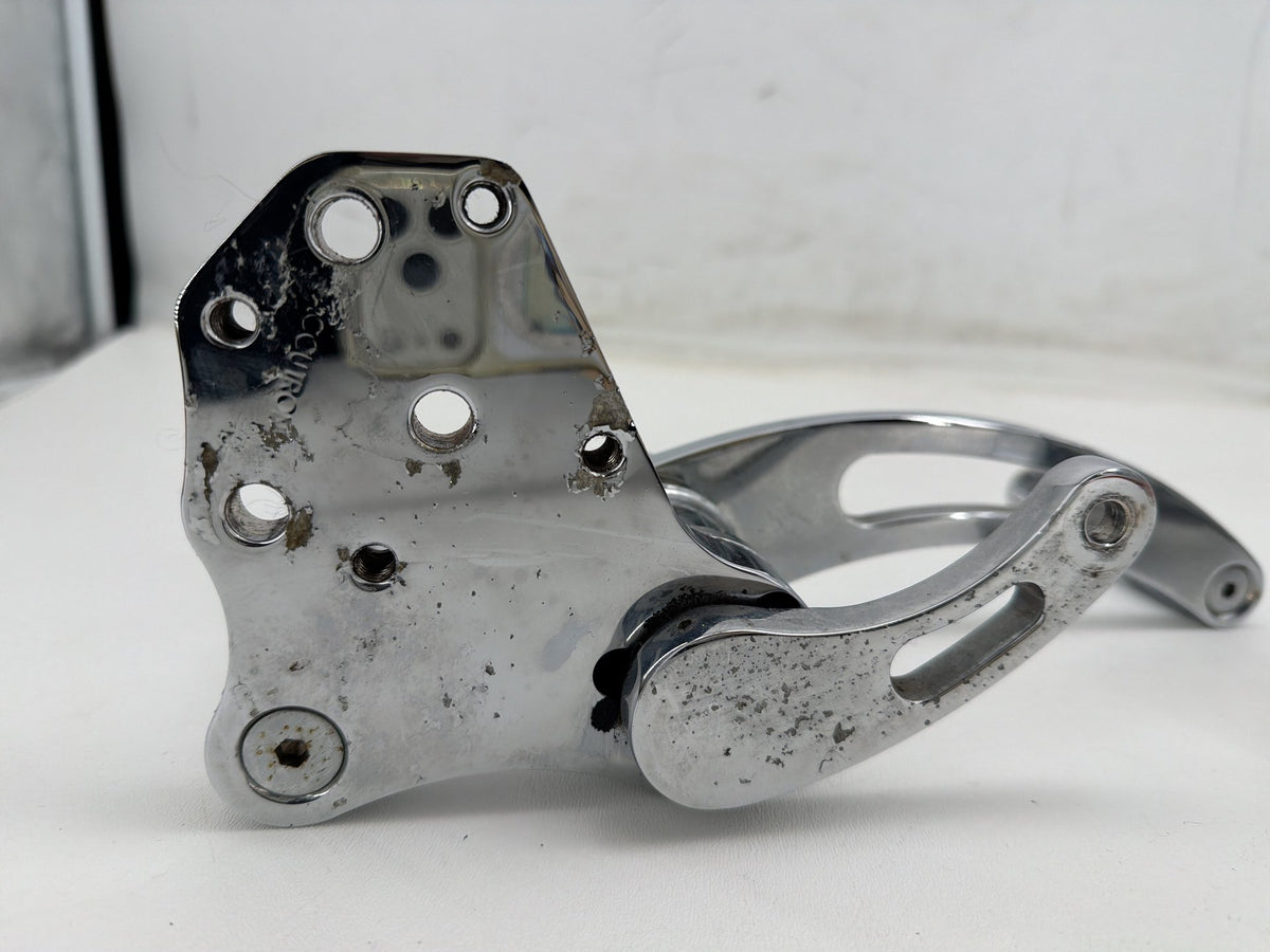 1994 Harley Softail Custom Left Right Foot Brake Control Pegs Kuryakyn Slotted