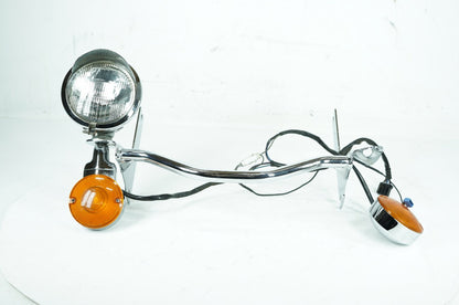 1999 - 2006 Harley-Davidson Touring Road King Police Front Turn Signal Indicators Aux Light Bar 68712-94A