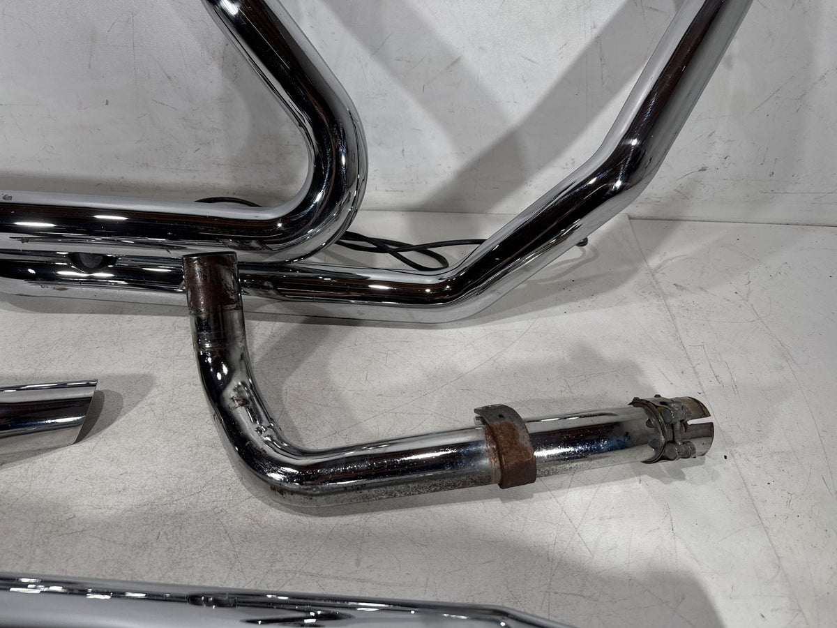 2012 Harley Street Glide Touring FLHX OEM Exhaust Header Pipes Muffler