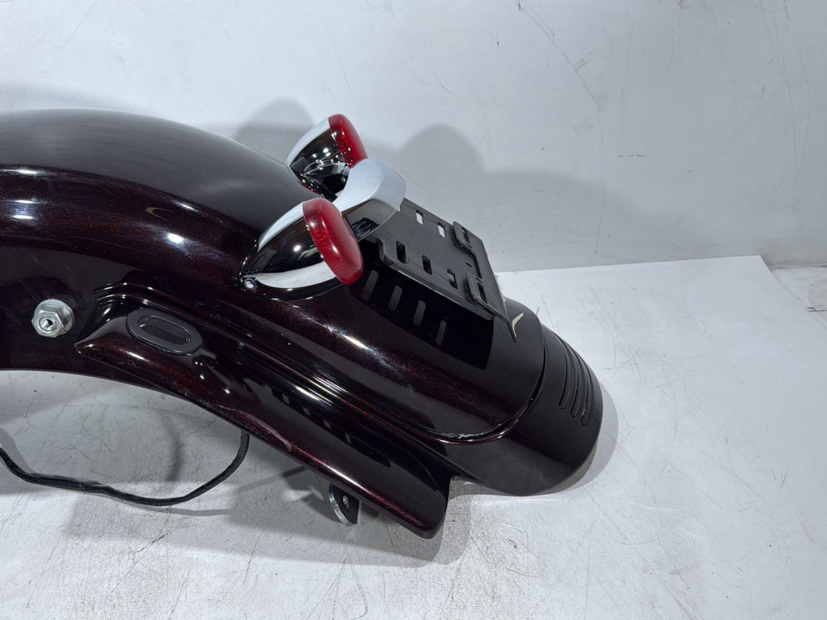 2011 Harley Street Glide Touring FLHX OEM Rear Wheel Fender & Turn Signals Bar