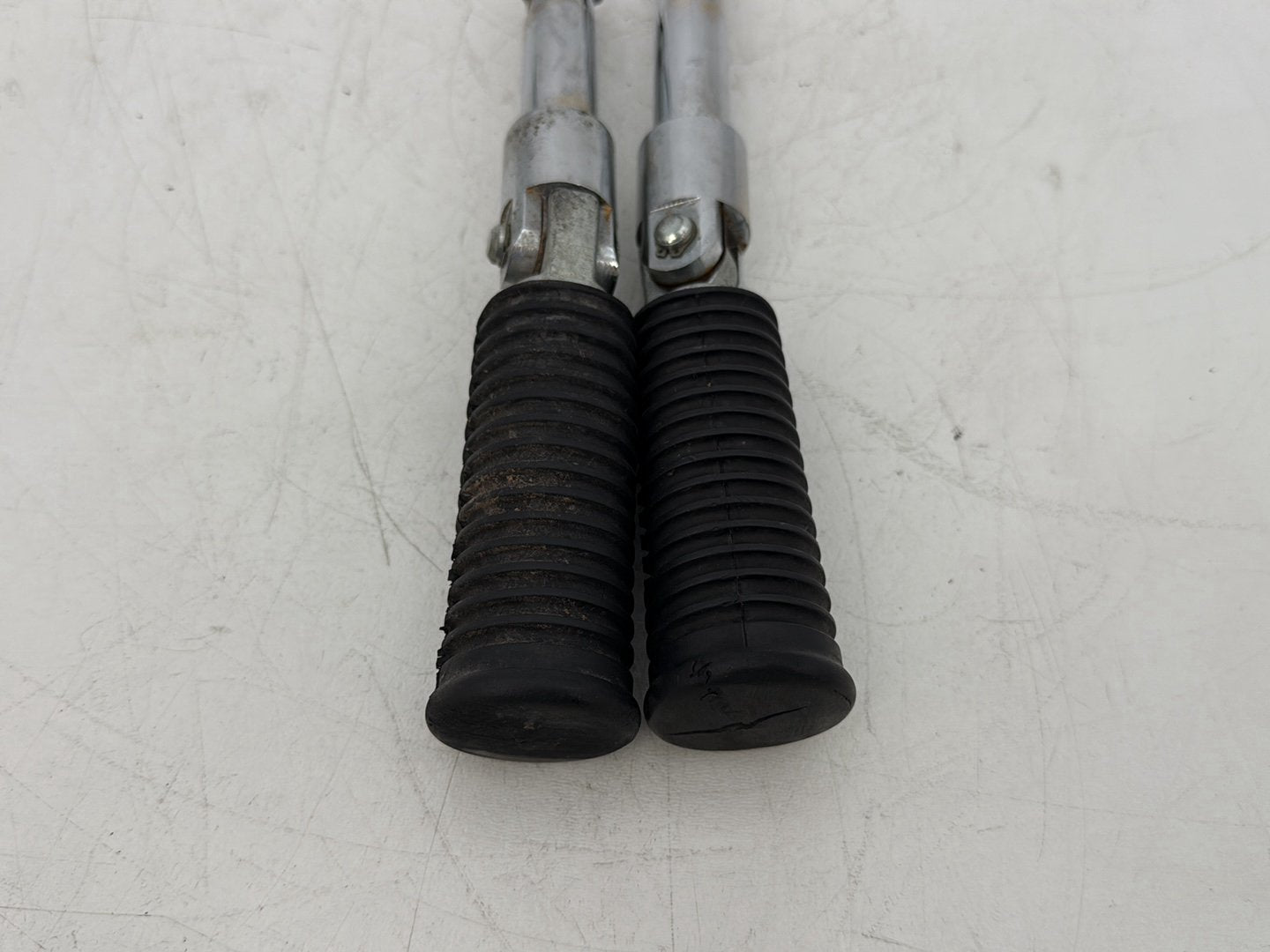 2006 Harley Sportster XL883C 883 Custom OEM Left & Right Driver Step Foot Rest Pegs