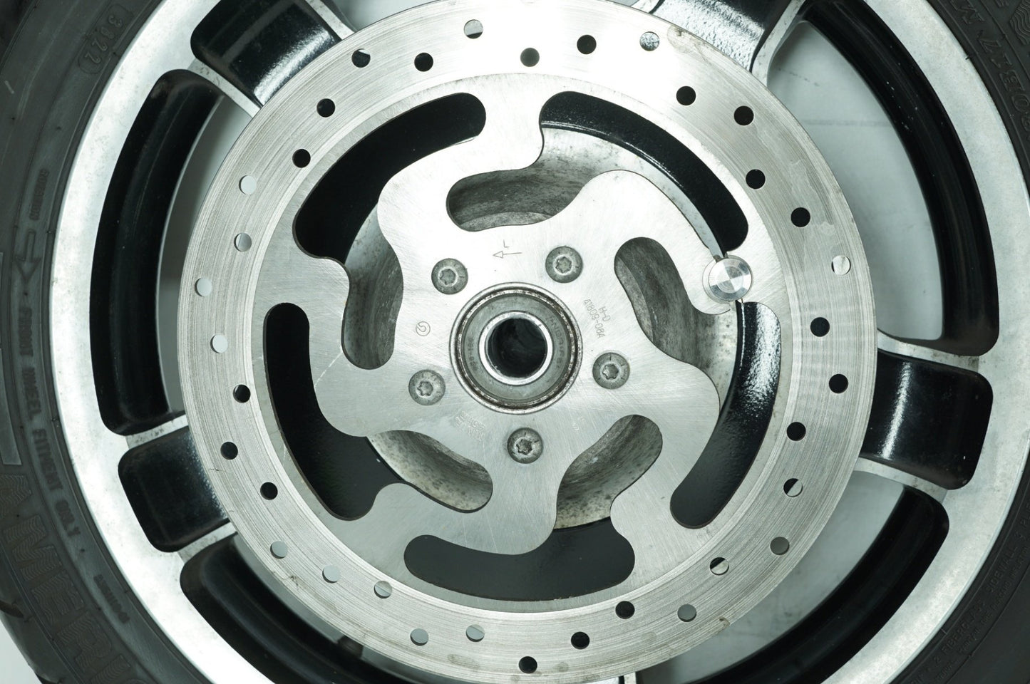 2008 - 2013 Harley-Davidson Touring Electra Police Front & Rear Wheel Rim Tire 41285-09