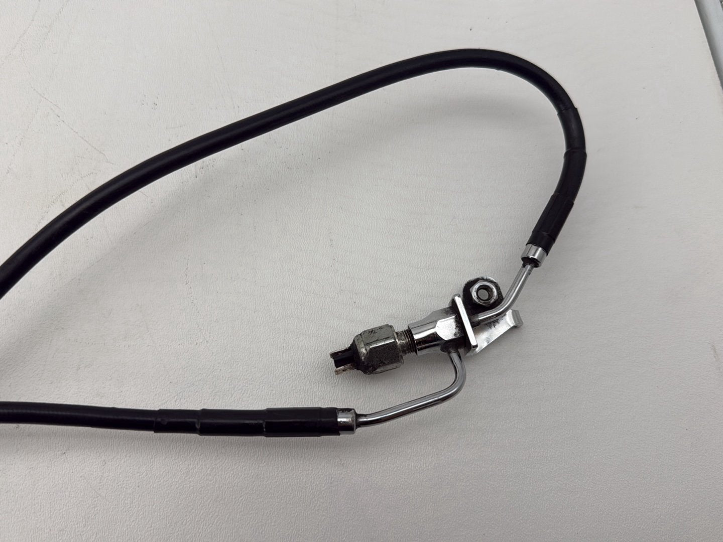2007 Harley Touring FLHTP Electra Glide Police OEM Rear Brake Hose Line Pipe