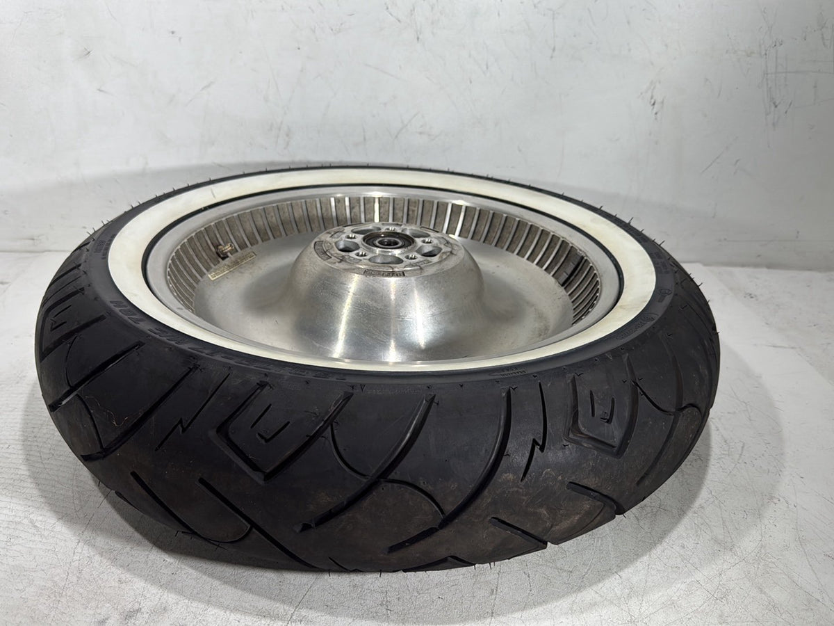 2003 Harley Softail Deuce FXSTD OEM Rear Wheel Rim Tire 160/70-17 17"