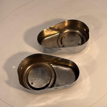 1984 - 1998 Harley-Davidson Touring Road King Police Front Wheel Axle Nut Covers Caps 43070-89