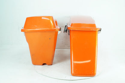 2007 - 2011 Harley-Davidson Touring Electra Glide Ultra Left Right Saddlebags Luggage NOKey 90752-93