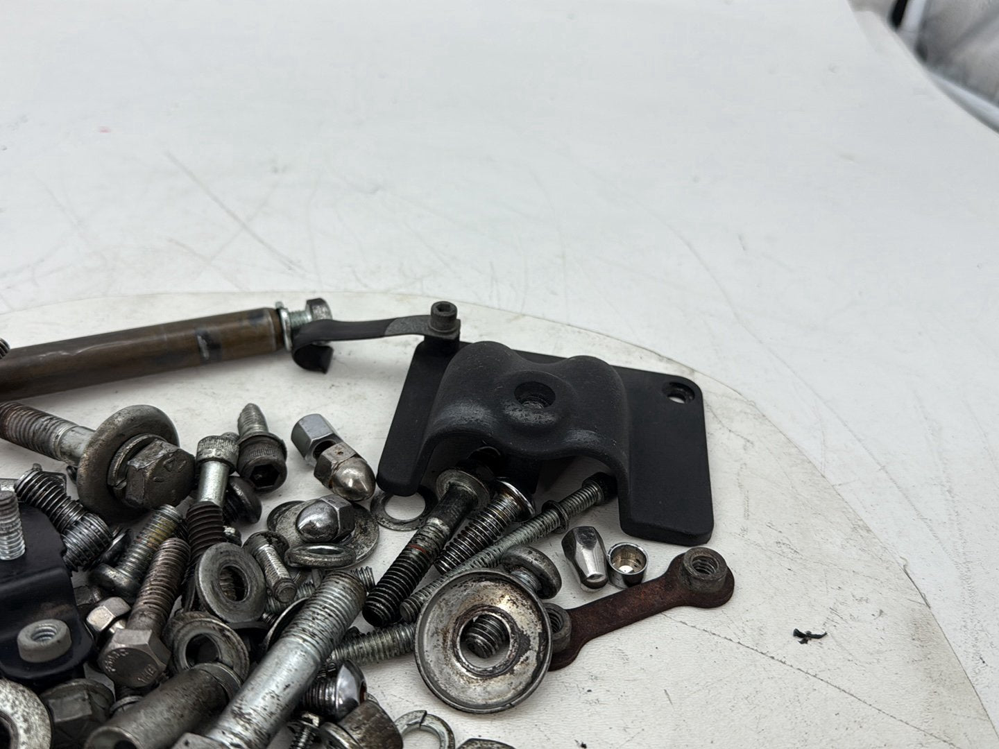 2000 Harley Dyna FXDWG Wide Glide OEM Hardware Bolts Nuts & Brackets