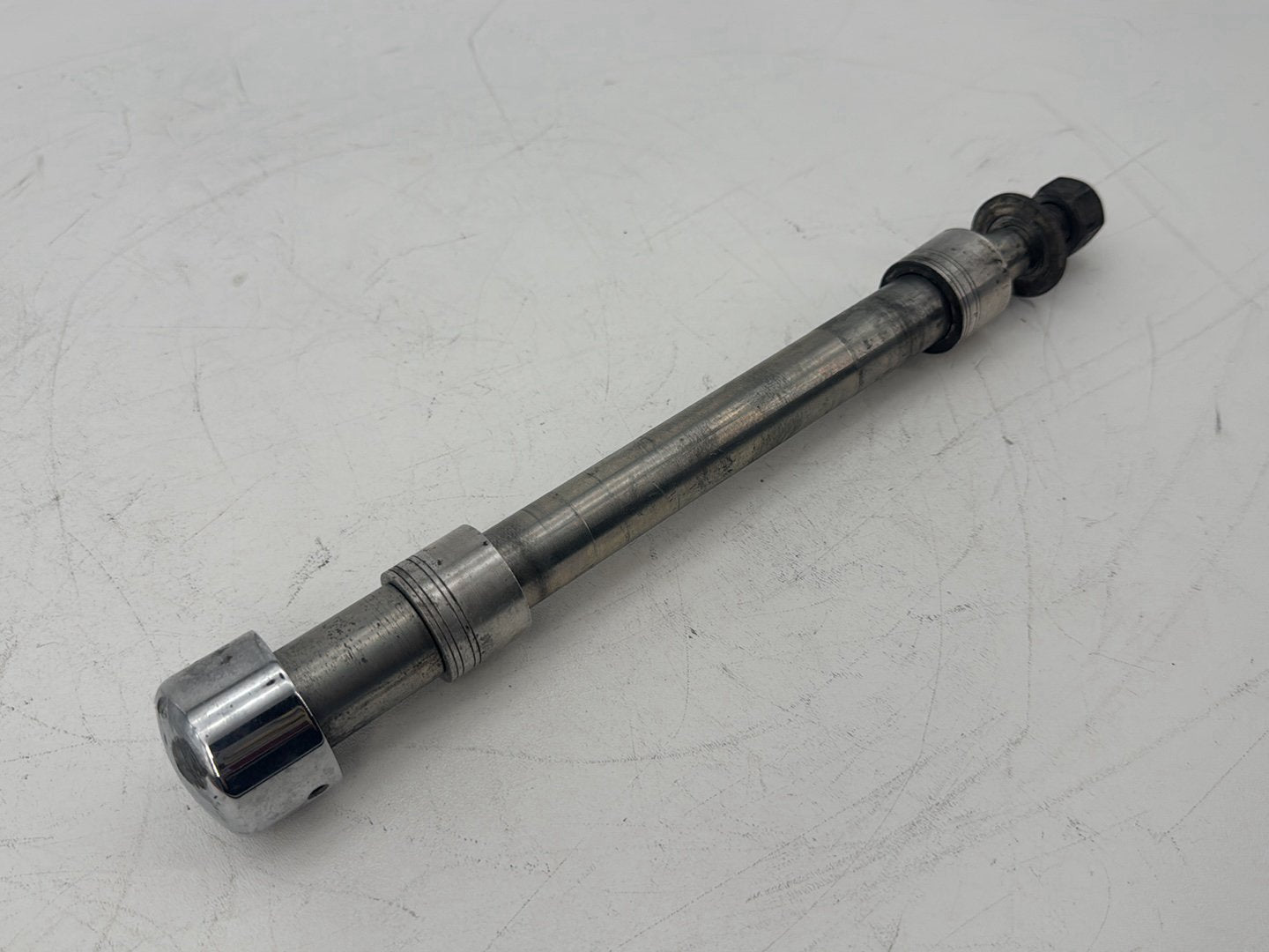 2008 Harley Touring FLHT Electra Glide OEM Front Wheel Axle Bolt Shaft