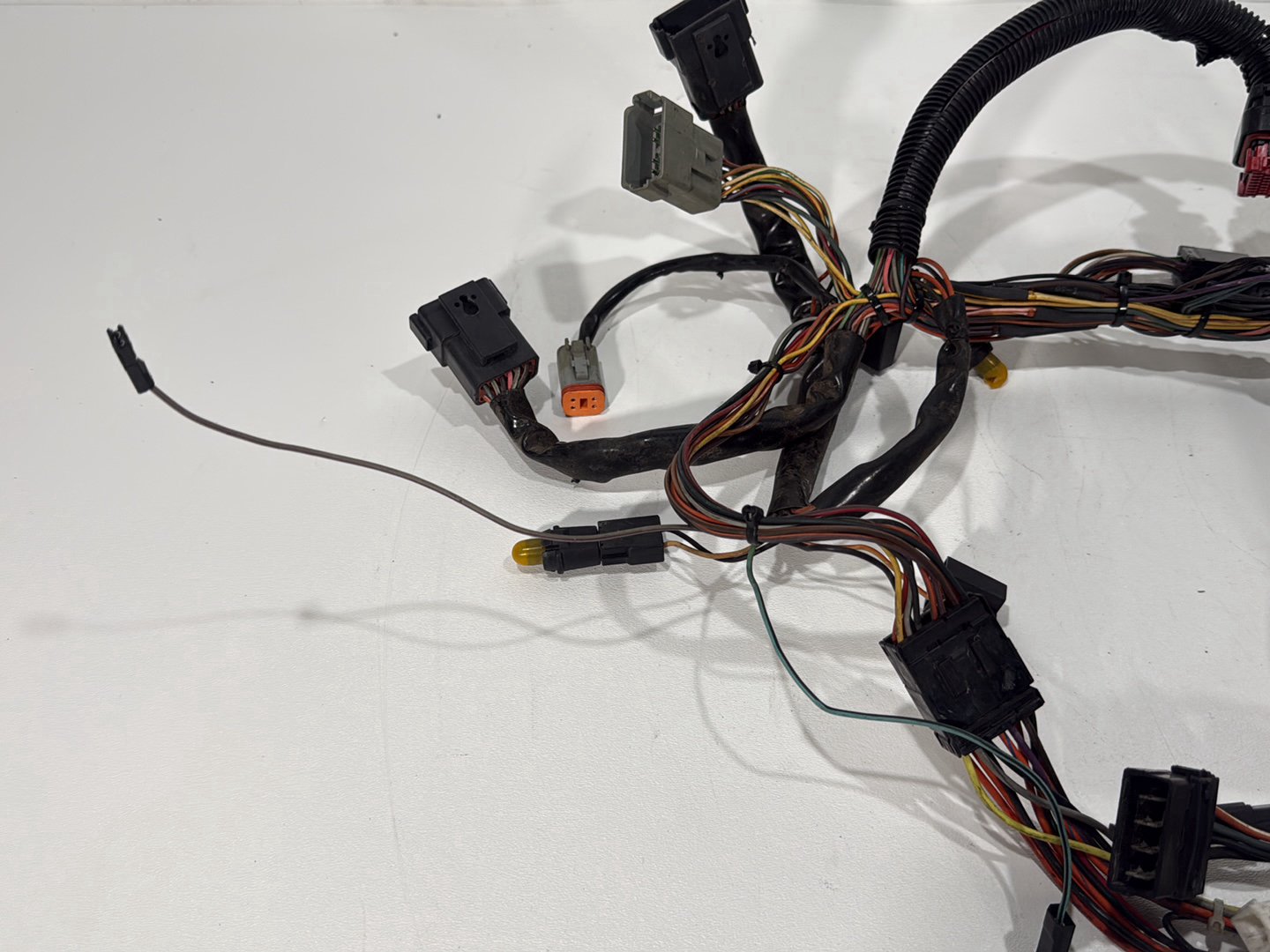 2003 Harley Electra Glide Touring Ultra FLHTCUI OEM Front Sub Wiring Harness Loom Interconnect
