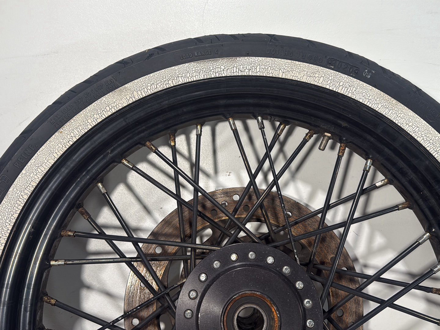 2004 - 2022 Harley-Davidson Sportster 1200 Nightster Front Rear Wheel Rim Tire Spoked  	43831-08