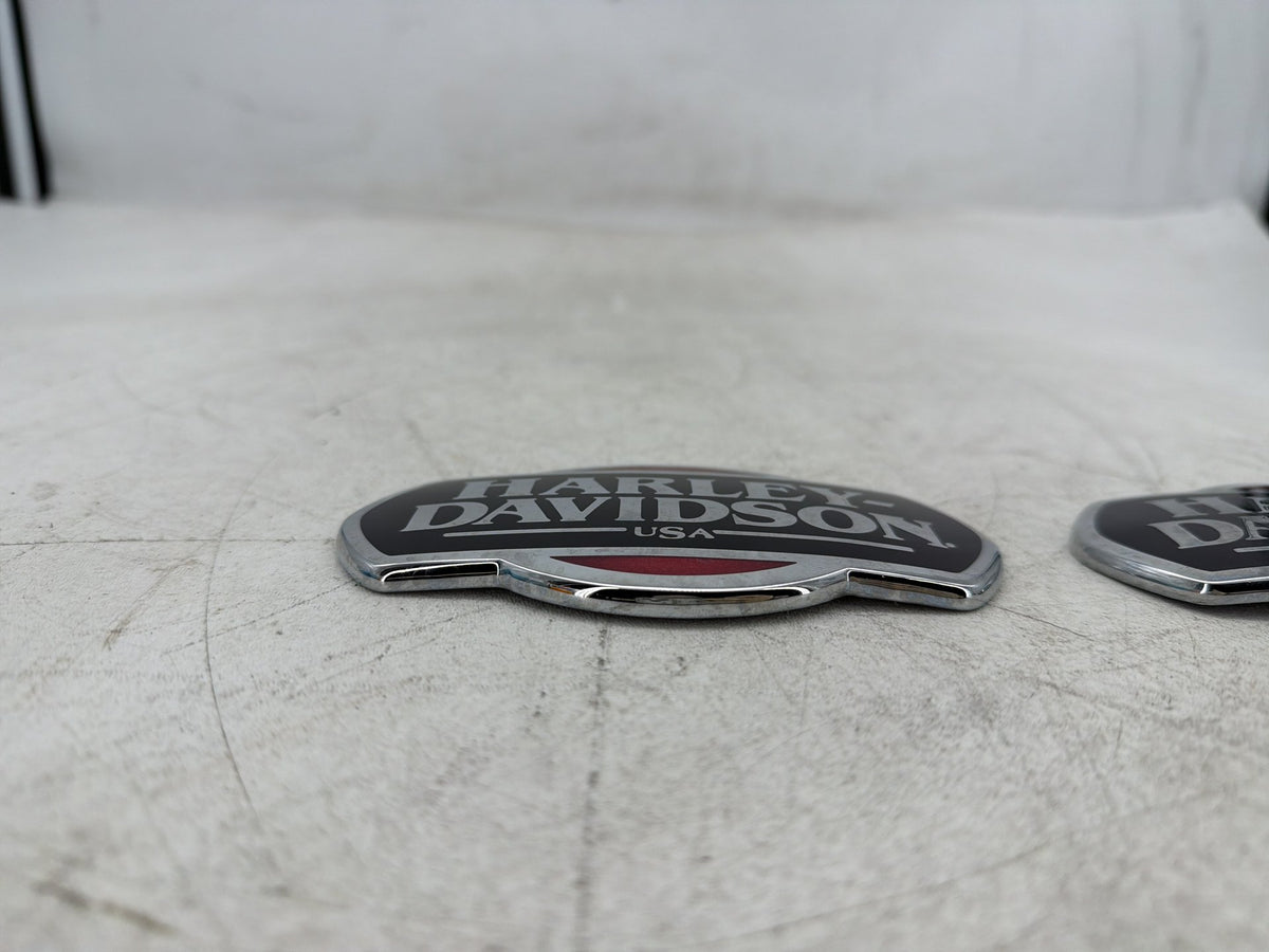2013 Harley Electra Glide Touring FLHTCU OEM Fuel Tank Badges Trim Logo Sticker