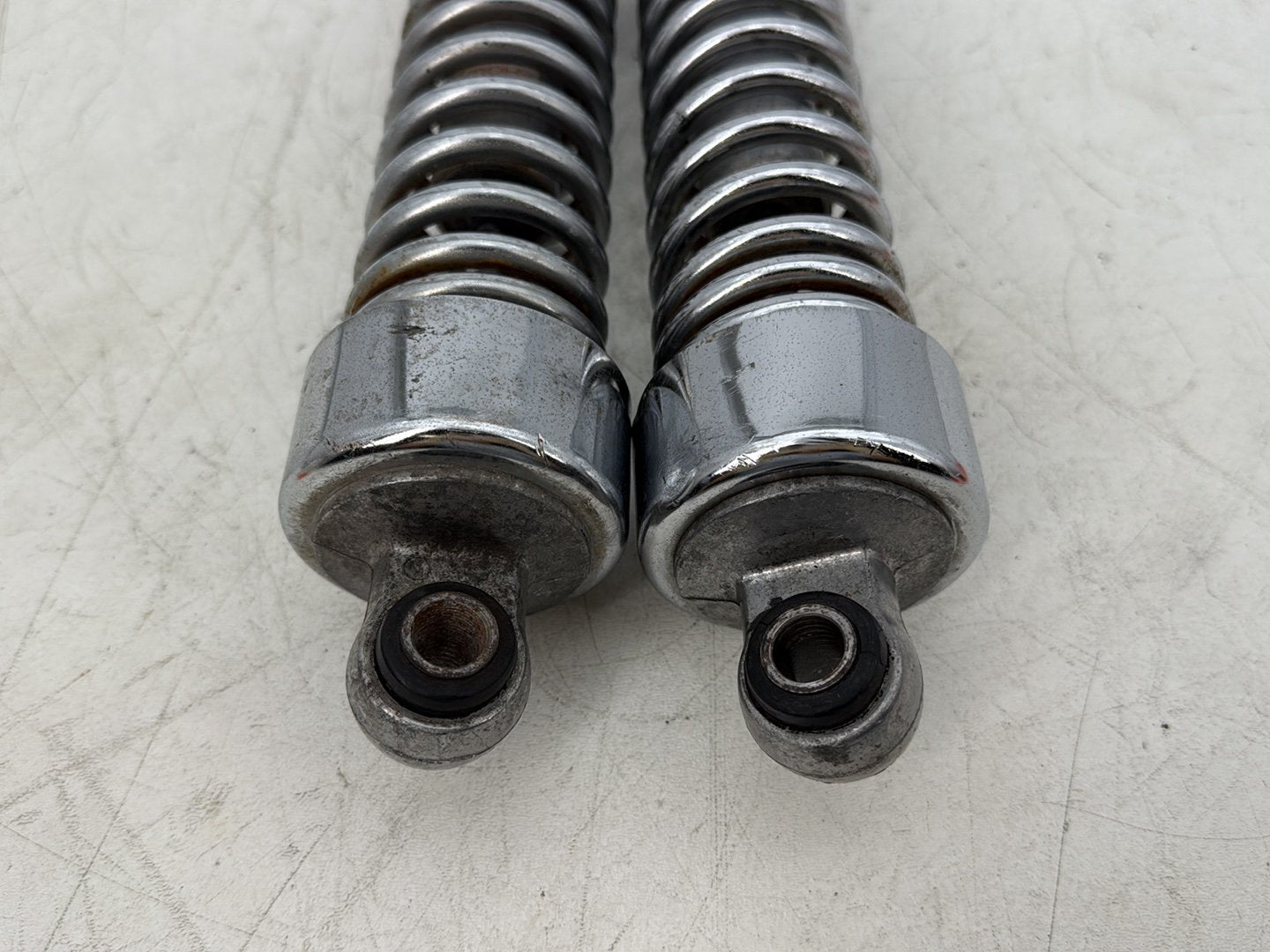 2008 Harley Sportster XL883L 883 Low OEM Rear Left Right Shock Absorbers 13.5"