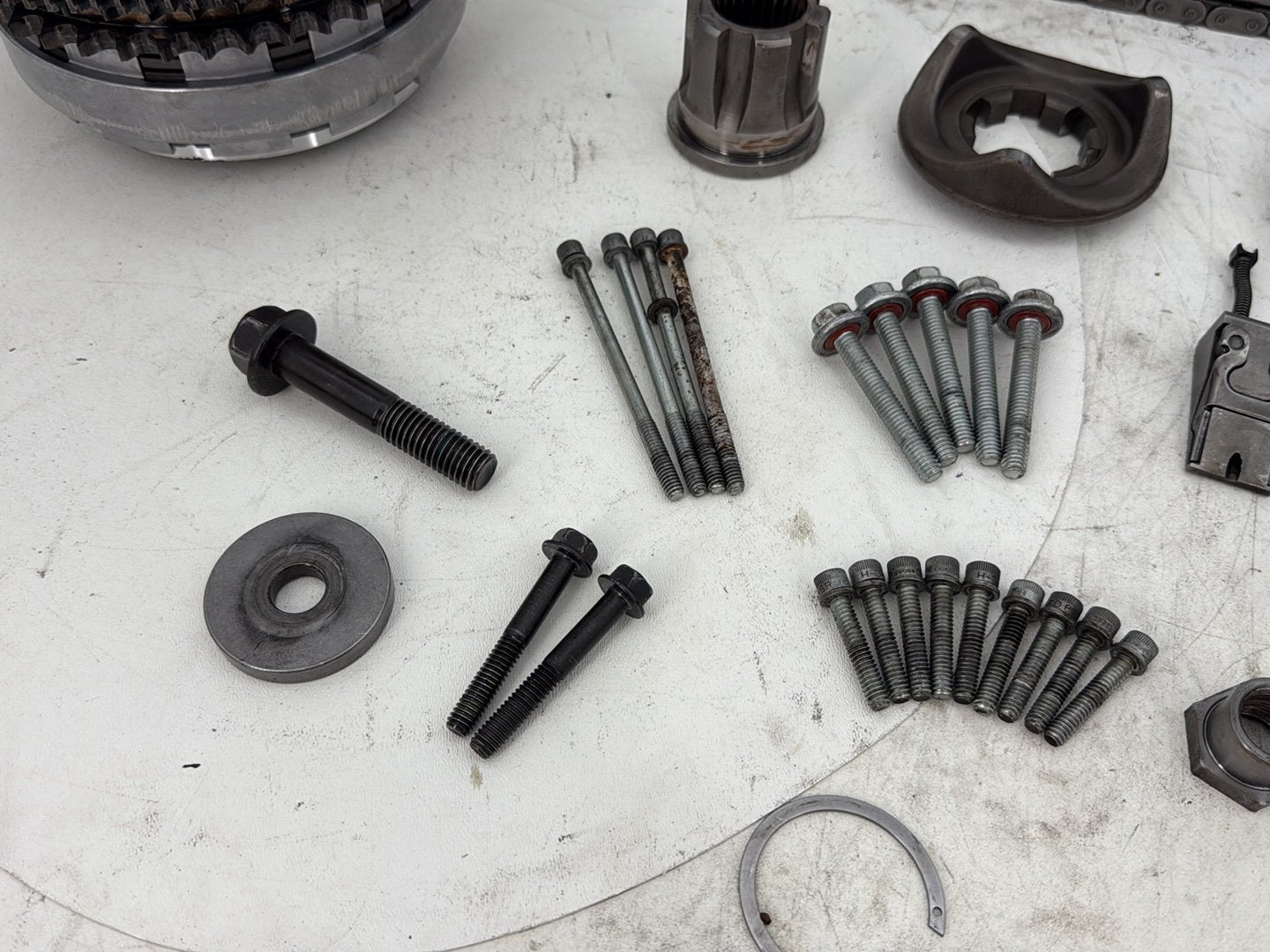 2006 Harley Dyna Super Glide Custom FXDCI OEM Clutch Basket Chain Tensioner Kit