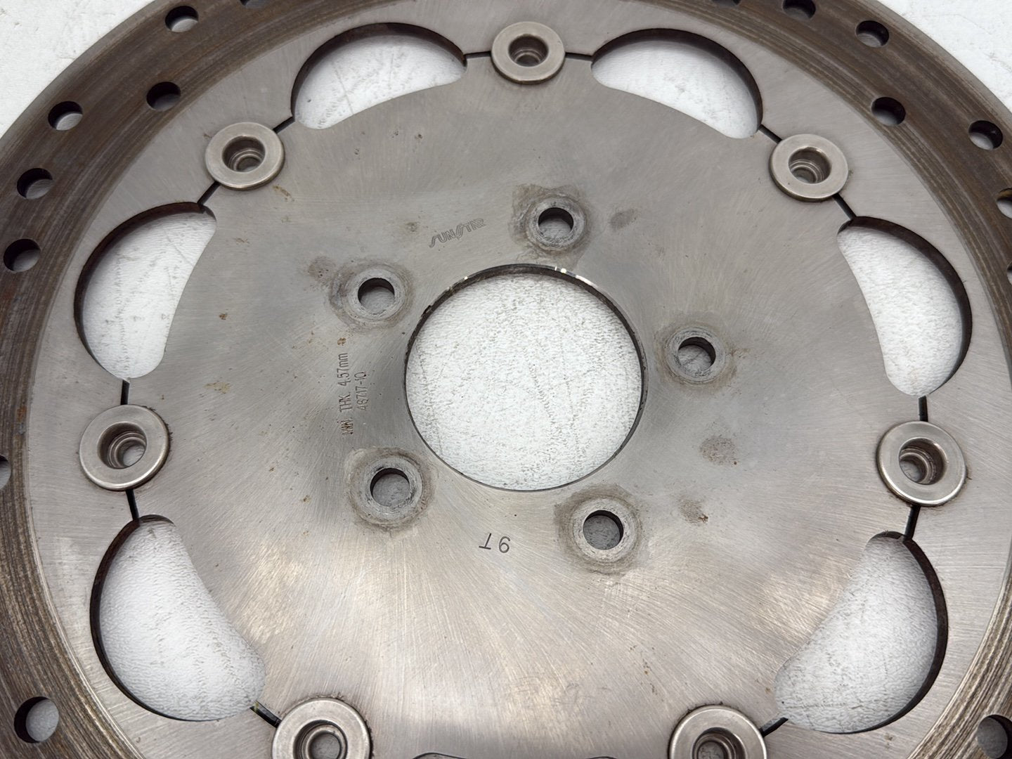 2010 Harley Dyna Fat Bob FXDF OEM Front Brake Rotors Disc Pair