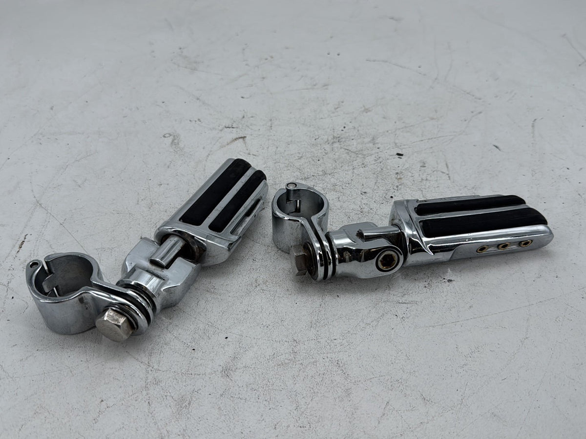 1997 Harley Road King Touring Police FLHPI OEM Front Right Left Highway Foot Pegs