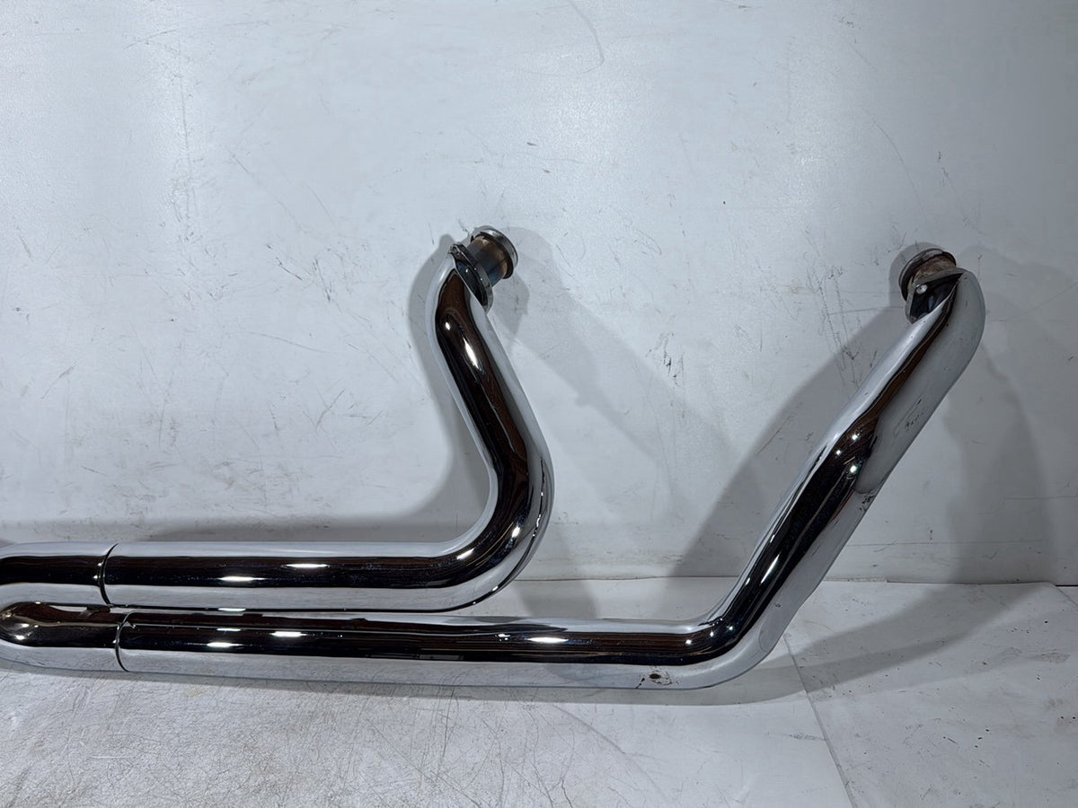 06 Harley Electra Glide Touring Ultra OEM Exhaust System Header Pipe w/ Muffler