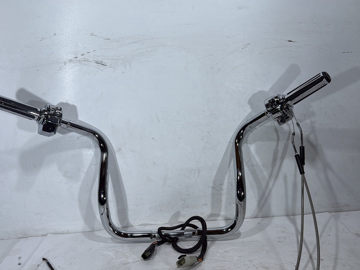 07 Harley Street Glide Touring FLHX OEM Handlebars Left Right Switches Controls