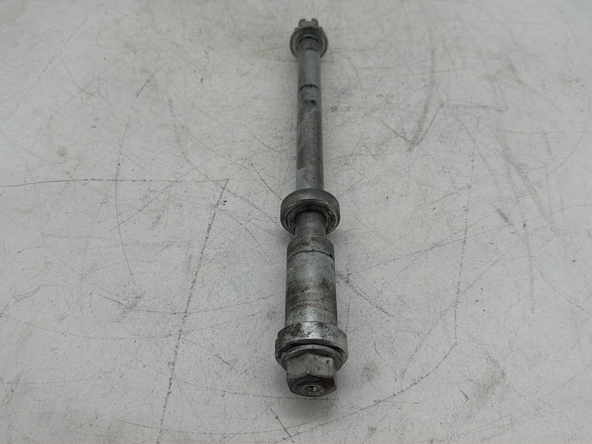 2005 Harley Softail Fat Boy FLSTF OEM Rear Wheel Axle Bolt Shaft