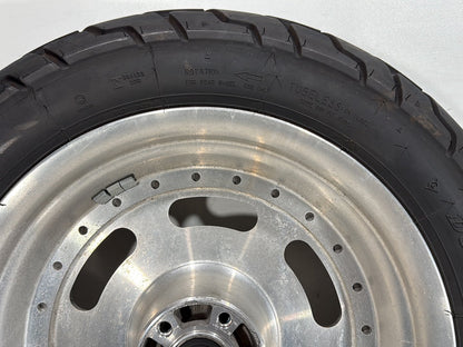 2010 Harley Dyna Fat Bob FXDF OEM Front & Rear Wheel Rim Tire 16"