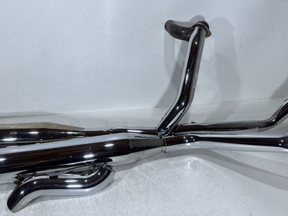 2004 Harley Touring FLHT Electra Glide OEM Exhaust Header Pipes Muffler Vance & Hines