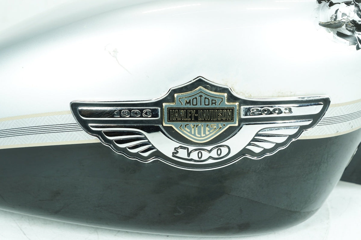 2003 Harley Sportster XL883 Custom Anniversary Fuel Gas Tank Gasoline Reservoir
