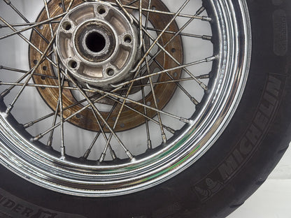 2005 Harley Touring FLHRCI Road King Classic OEM Rear Wheel Rim Tire Spoked