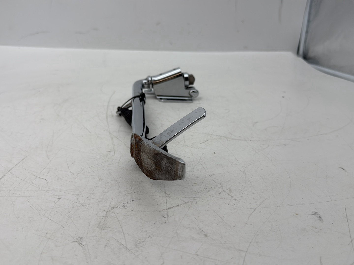 2005 Harley Touring FLHRCI Road King Classic OEM Left Side Jiffy Kick Stand & Spring