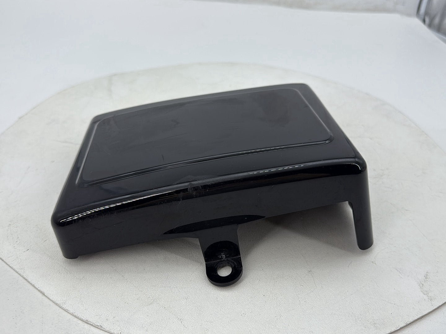2012 Harley Dyna Fat Bob FXDF 103 OEM Lower Battery Tray Stay Box Cover Panel